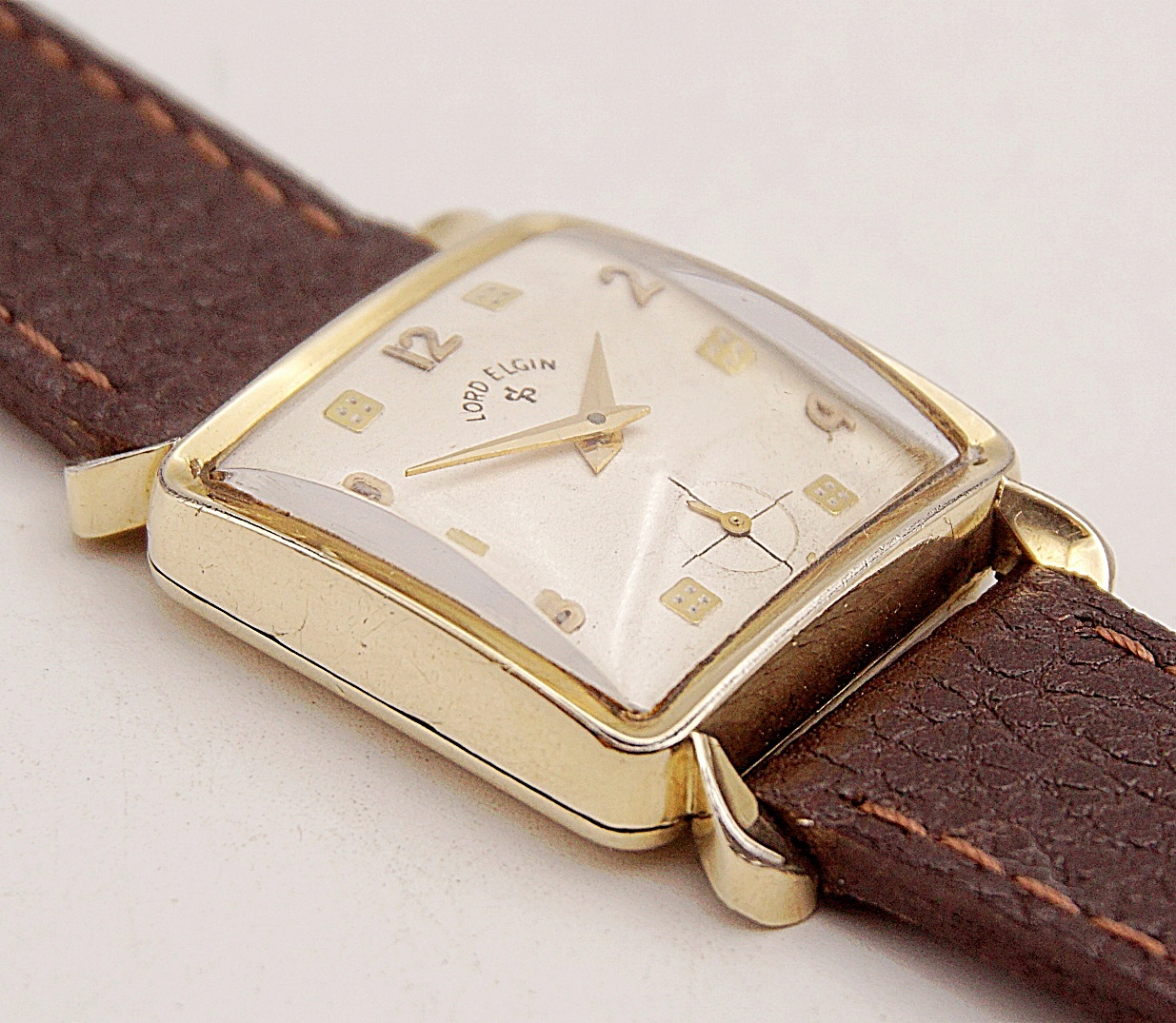 นาฬิกาเก่า LORD ELGIN ไขลานสองเข็มครึ่ง