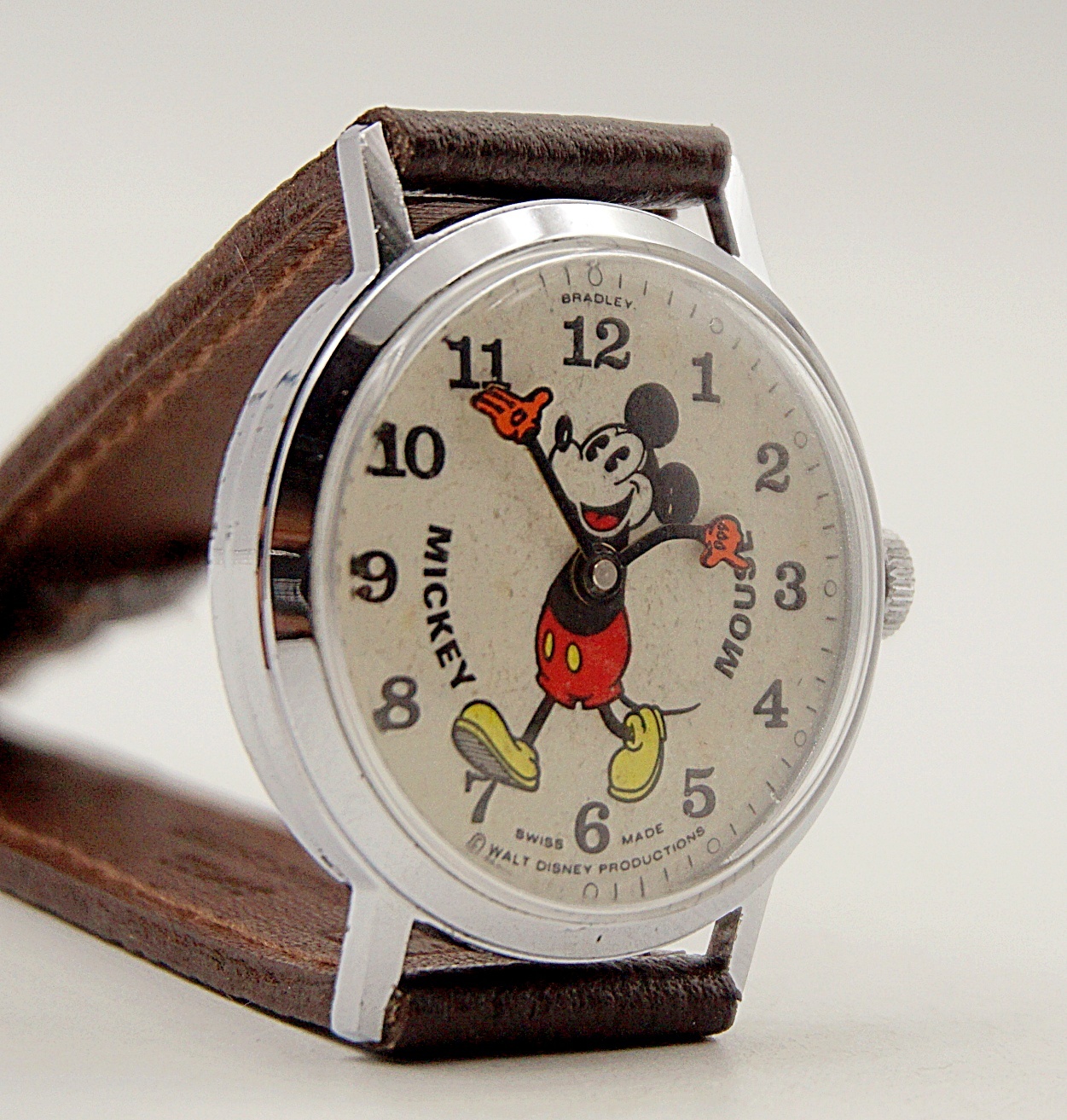 นาฬิกาเก่า MICKEY MOUSE ไขลาน