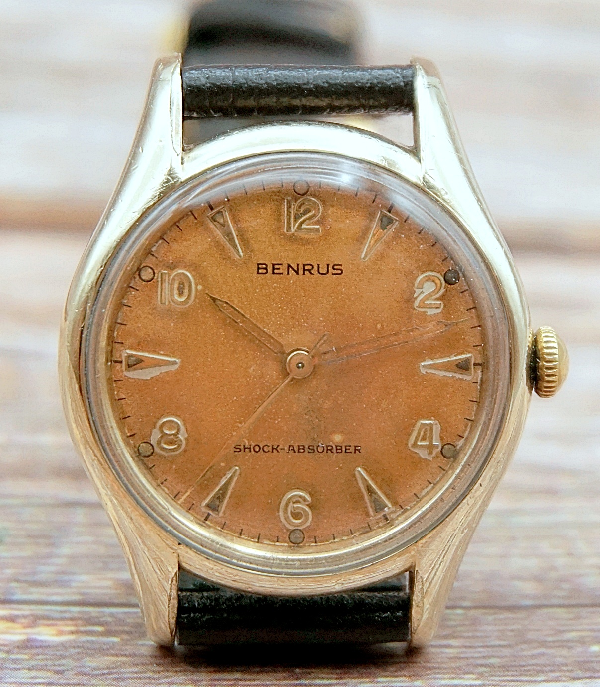 นาฬิกาเก่า BENRUS ไขลาน