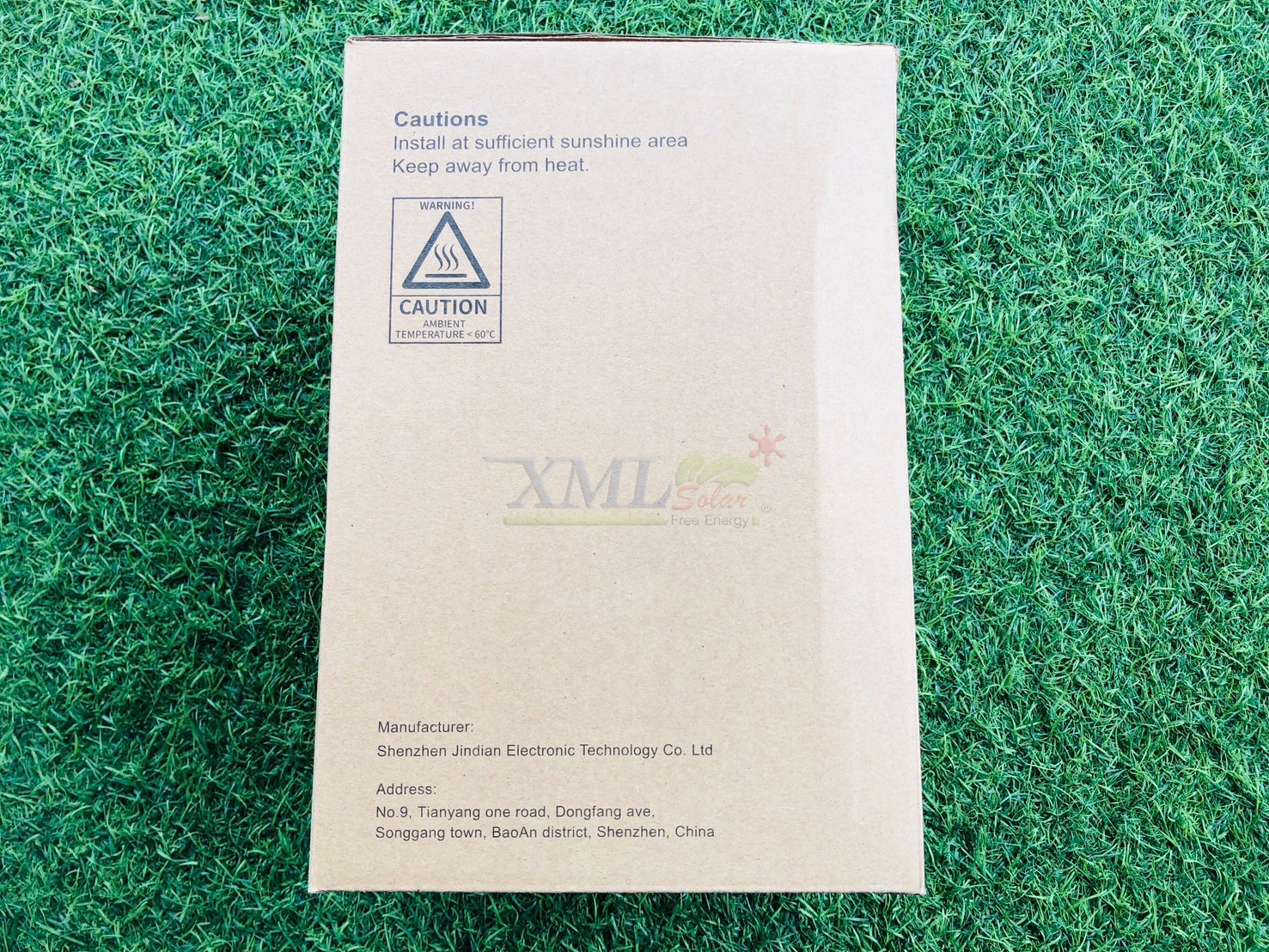 โคมไฟโซล่าเซลล์ ติดเพดาน รุ่น YL008-5A (แสง : เหลืองวอมไวท์)