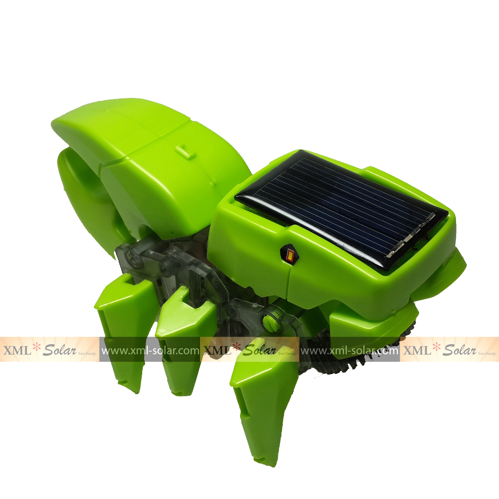 ของเล่นพลังงานแสงอาทิตย์ รุ่น 4 -in-1 (สีเขียว) (1 แถม 1)