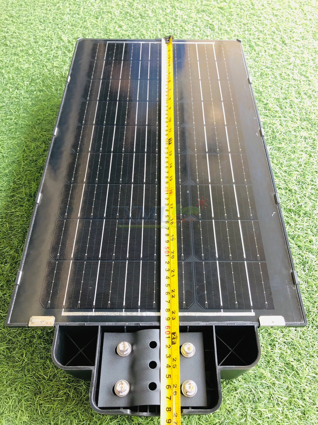โคมไฟถนนโซล่าเซลล์ 500W รุ่น MD-SLT27-500W (แสง : ขาว)(ระบบสว่างค้าง)