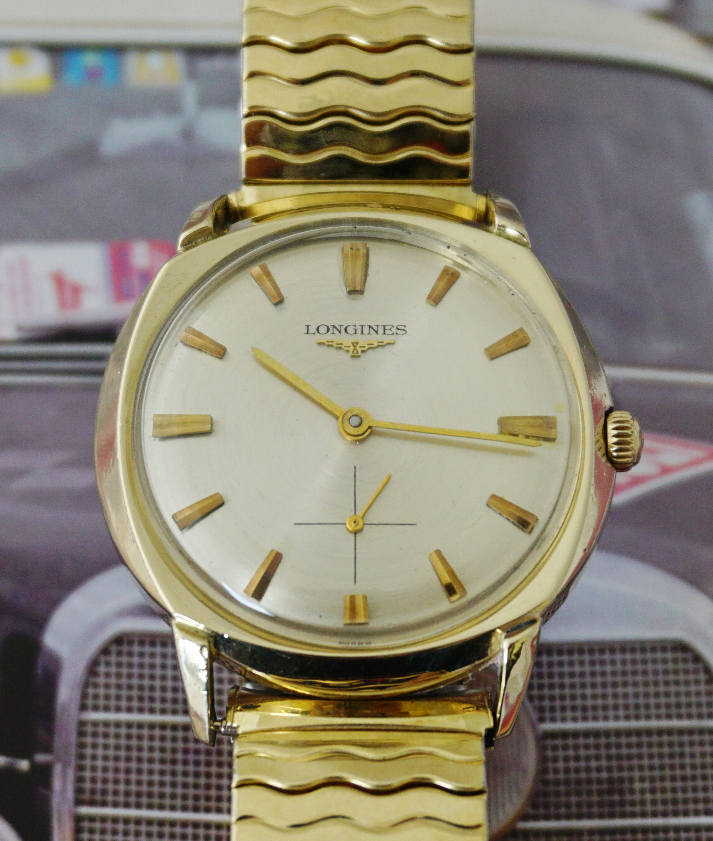นาฬิกาเก่า LONGINES ไขลานสองเข็มครึ่ง