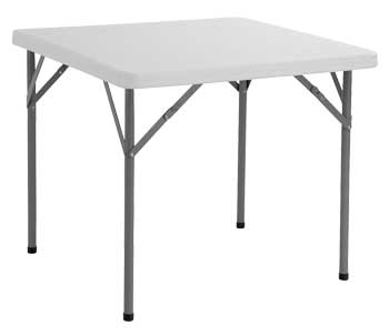 โต๊ะพับเอนกประสงค์จัตุรัส