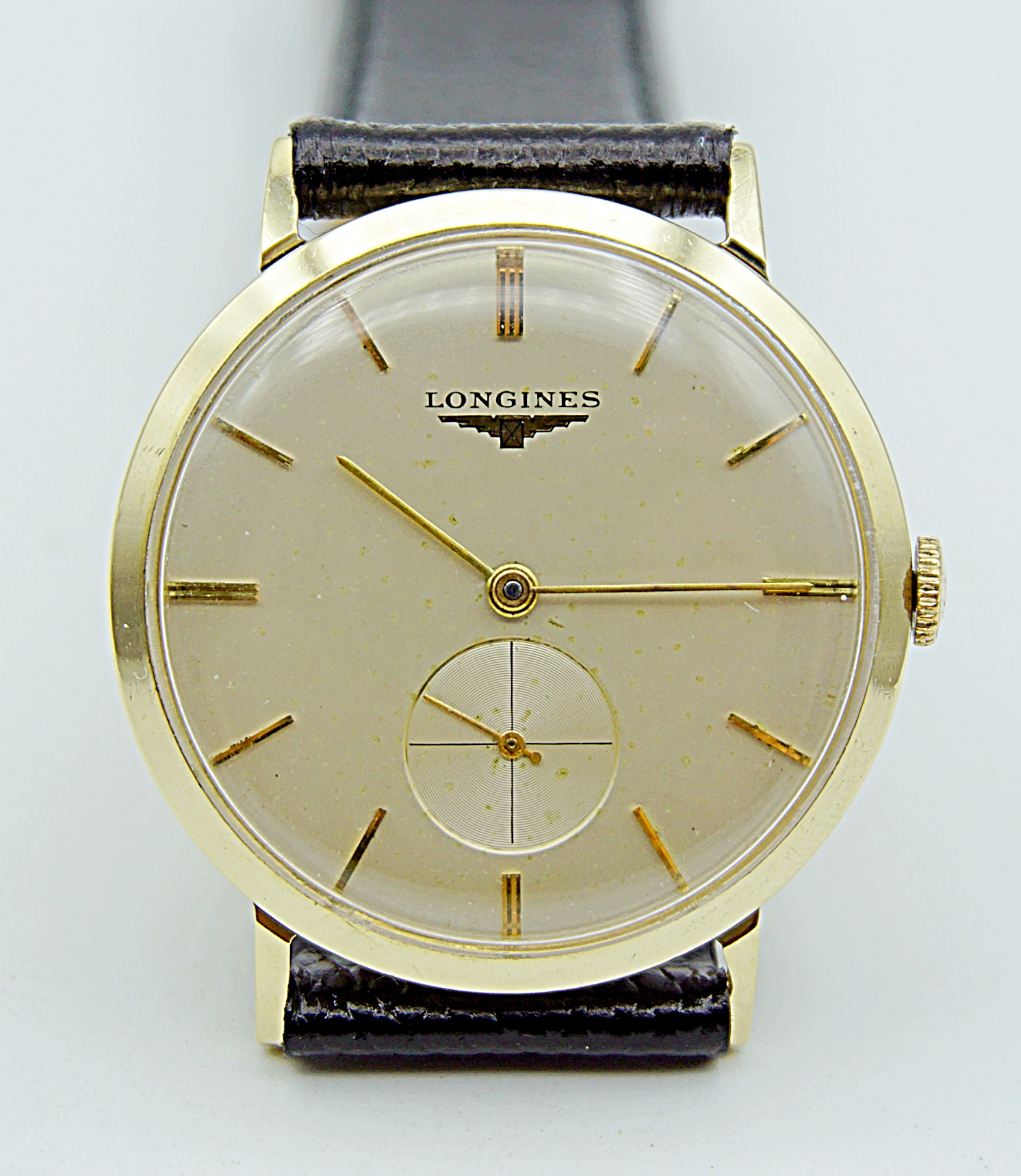นาฬิกาเก่า LONGINES ไขลานสองเข็มครึ่ง