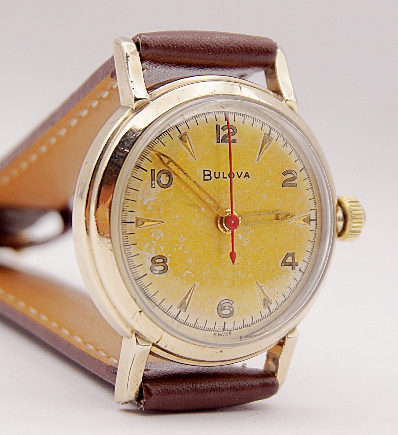 นาฬิกาเก่า BULOVA ไขลาน