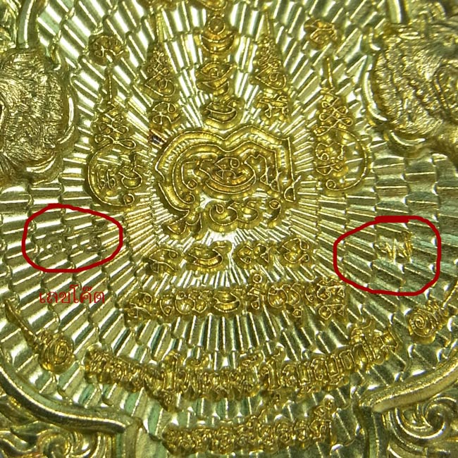 เหรียญ5พยัคฆ์รวยชนะจน หลวงพ่อพัฒน์ ปี2563