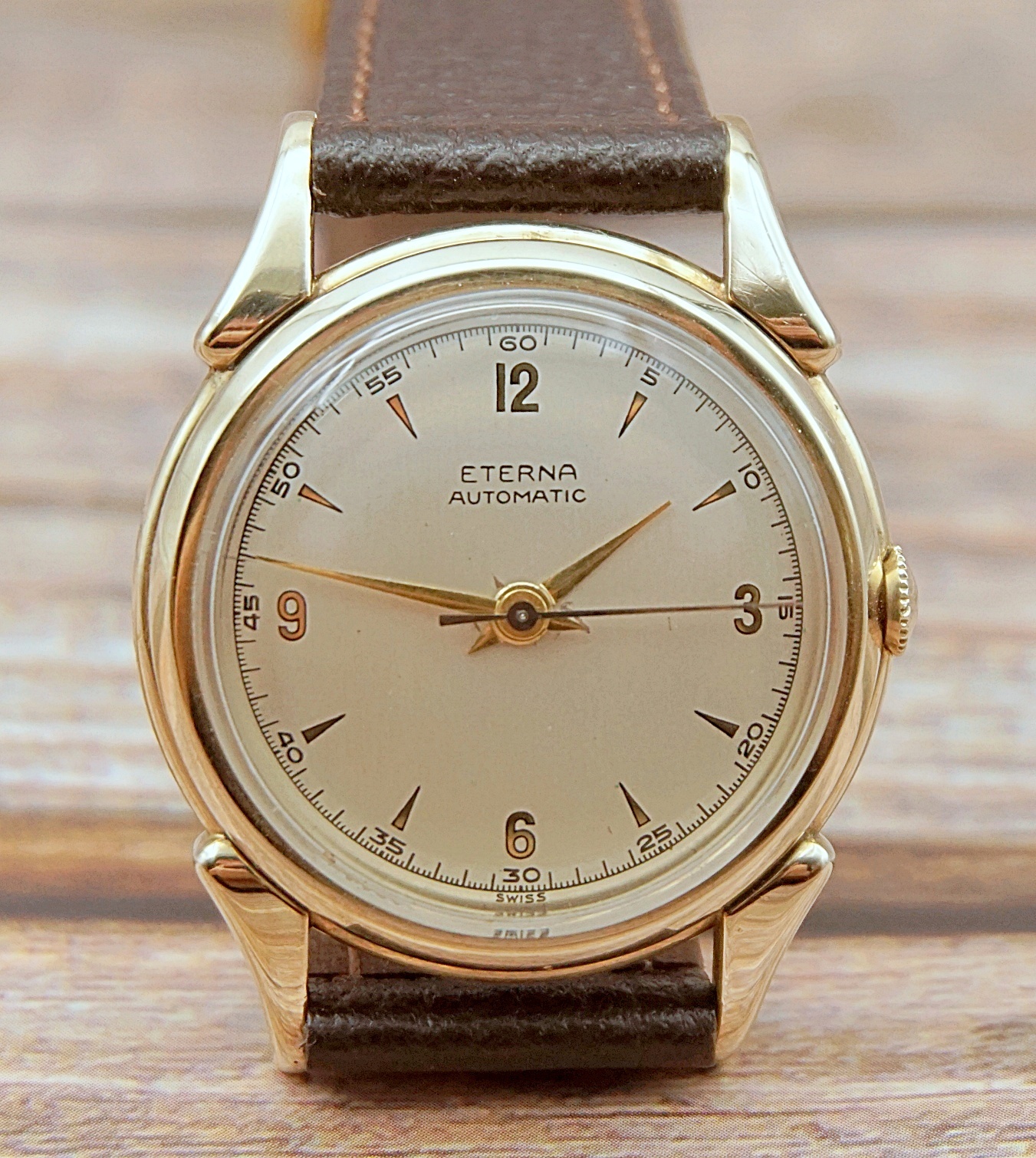 นาฬิกาเก่า ETERNA ออโตเมติกครึ่งรอบ
