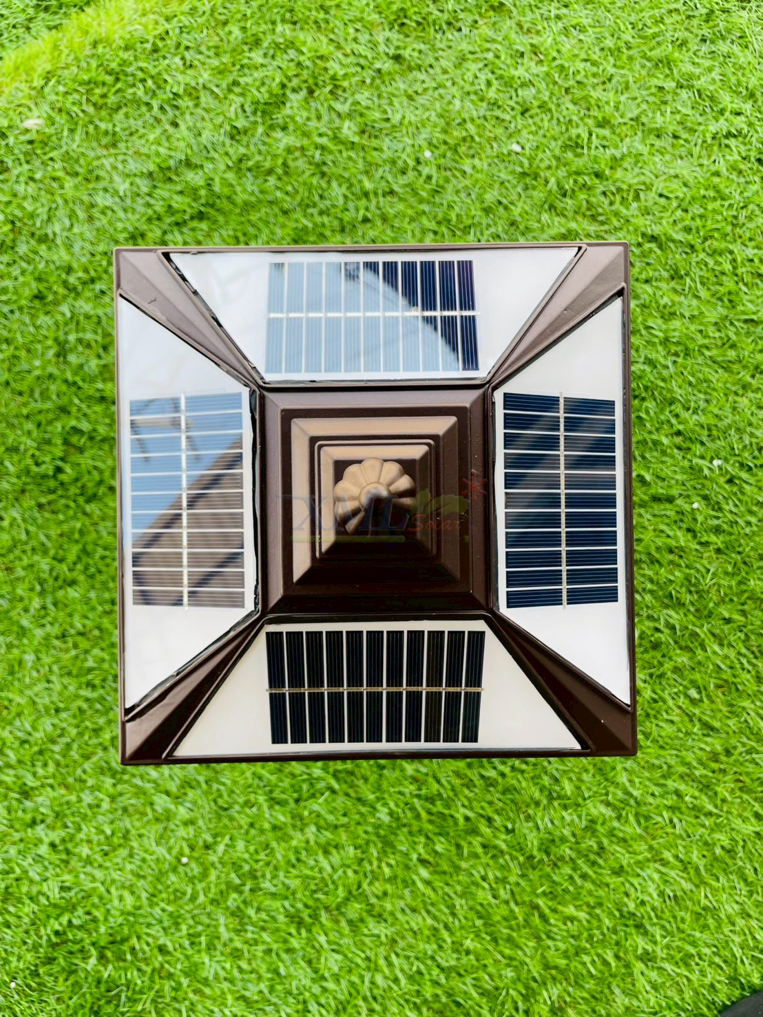 ไฟหัวเสาโซล่าเซลล์ รุ่น TZ-11719 (เปิดได้ 2 แสง)