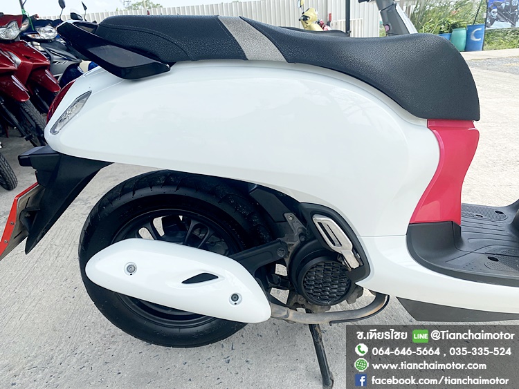 ★ดาวน์ 3,500★SCOOPY-I CLUB 12 ปี66 สีขาวชมพูสวยๆ สภาพนางฟ้า กุญแจรีโมท เครื่องดี ขับขี่ง่ายๆ พร้อมใช้งาน ราคา 45,900