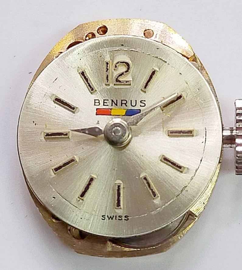 นาฬิกาเก่า BENRUS ไขลาน (นาฬิกาผู้หญิง)