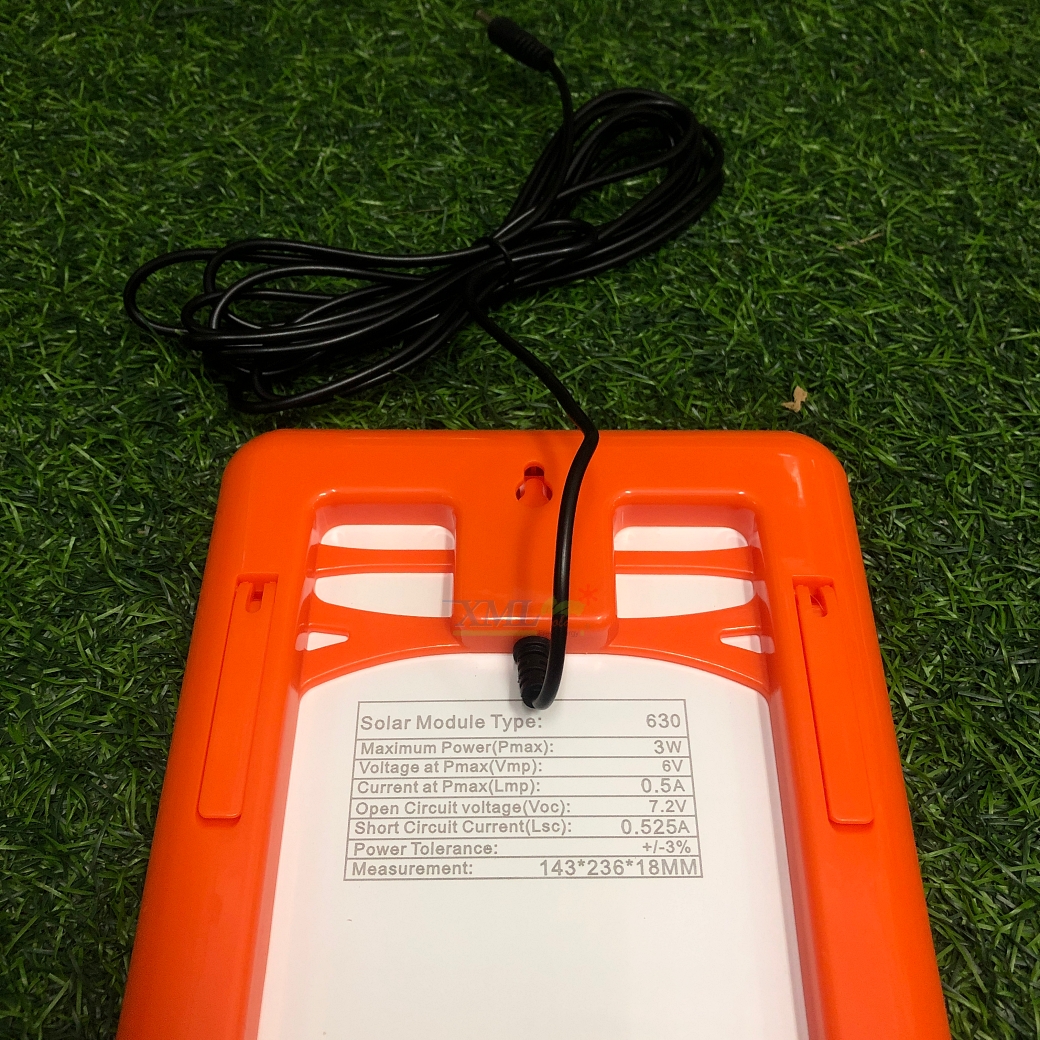 โคมไฟโซล่าเซลล์ ติดเพดาน อเนกประสงค์ 50w (แสง : ขาว)