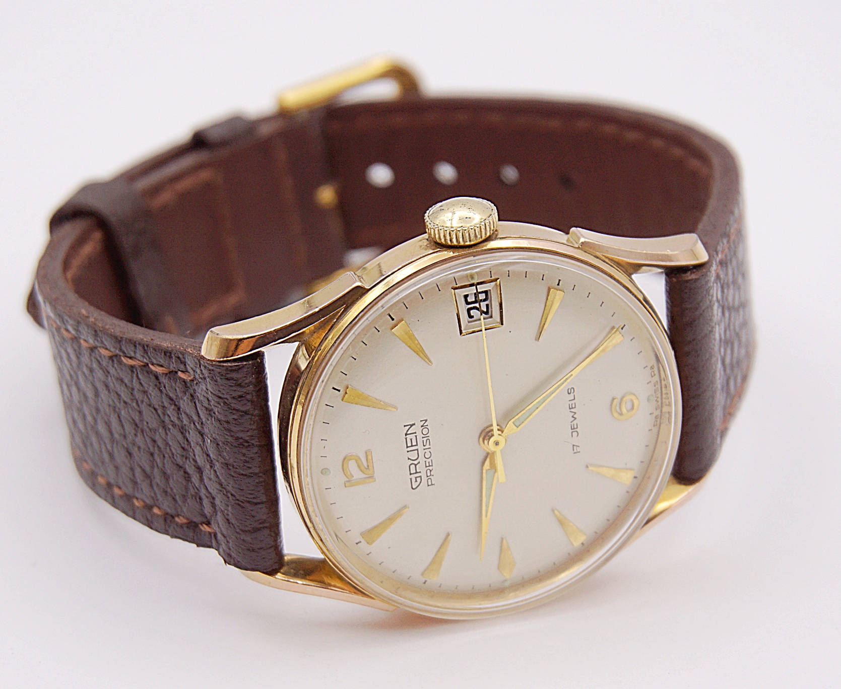 นาฬิกาเก่า GRUEN ไขลาน