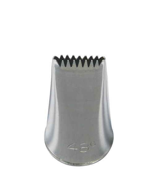 หัวบีบเกาหลี เพื่อตกแต่งเค้ก หรืองาน diy เบอร์ 48˚ (basketweave tubes)