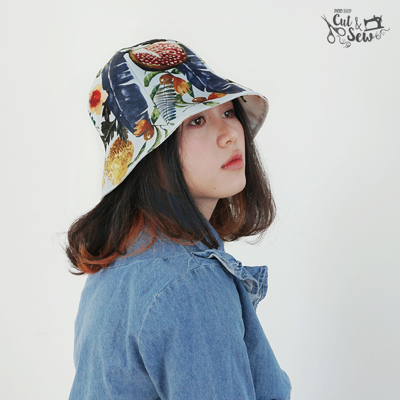พิมพ์ลายสำหรับเย็บ หมวก Tulip Hat