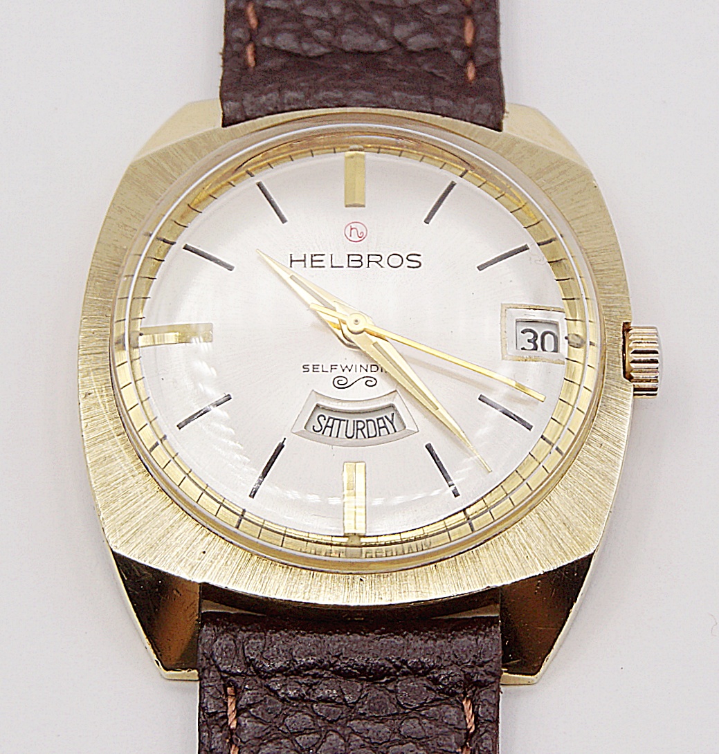 นาฬิกาเก่า HELBROS ออโตเมติก
