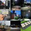 🎖โคมไฟถนนโซล่าเซลล์ 400W (8 ช่อง) *รุ่นกล่องขาว* (แสง : ขาว)