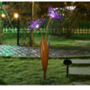 🏆 ไฟปักสนามโซล่าเซลล์ 2 LED ทรง ดอกไม้ม่วง (เเสง : ขาว ) 📯 รหัสสินค้า : XML-G57 💰 ราคา ชุดละ 1,699 บาท 💥 ค่าส่ง Kerry ชิ้นเเรก 40 บาท (ชิ้นถัดไป 15 บาท)