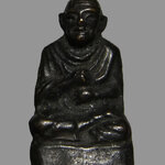 รูปหล่อสมเด็จพุฒาจารย์โต หลวงปู่นาค วัดระฆัง ปี2495