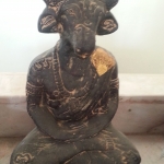 ฤาษีหน้าวัว ขนาดสูง 16 นิ้ว หน้าตักกว้าง 9 นิ้ว