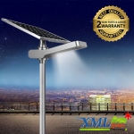 โคมไฟถนนอัจฉริยะ โซล่าเซลล์ 100 Watt Monocrystalline (แสง ขาว)