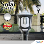 โคมไฟหัวเสาโซล่าเซลล์ 2,000 lumens (แสง:ขาว)