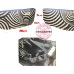 กระเป๋าเครื่องสำอาง ลายขาวดำ CLINIQUE Black and White Pouch (พร้อมส่ง)