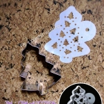 แม่พิมพ์คุ๊กกี้ +แผ่นลาย