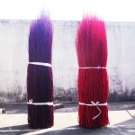 ก้านไม้งาไม่ตัด สีธรรมชาติ/ย้อมสี 100/300/500/1000g