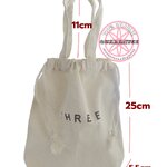 กระเป๋ามินิโท๊ท THREE Mini Canvas Drawstring Tote Bag (พร้อมส่ง)