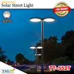 โคมไฟถนนโซล่าเซลล์ รุ่น TT-552T (แสง : ขาว) (เฉพาะหัวโคมไม่รวมเสา)*