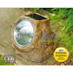 หินโซล่าเซลล์ 3 LED (เเสง : ขาว)