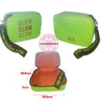 กระเป๋าเครื่องสำอาง สีเขียวนีออน SK-II Hyper Festive NEON GREEN Pouch (พร้อมส่ง)