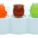 (สีฟ้า) แม่พิมพ์ไอติม นกฮูก เป็ด หมี