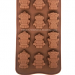 แม่พิมพ์ซิลิโคนfood grade วุ้น สบู่ เต้าหู้เย็น ฯลฯ ลาย หุ่นยนต์