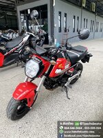 ★ดาวน์ 2,000★MSX GROM ปี65 เครื่องเดิมๆ วิ่งเพียง 6000 กิโล ชุดสีสวยรอบคัน เครื่องดี ศูนย์ดี ราคา 33,900