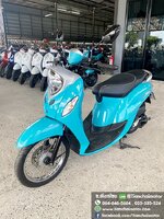 ★ดาวน์7,500★FINO ปี65 สีเขียวมิ้น ชุดสีสวยเป๊ะ วิ่งเพียง 4000 กิโล เหมือนรถใหม่มาก เครื่องเดิมแน่น ประหยัดน้ำมัน ราคา 41,900
