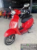 ★ฟรีดาวน์★VESPA SPRINT125IGET ABS ปี66 สีแดง ชุดสีสวยเป๊ะ วิ่งเพียง 9900 กิโล เครื่องเดิมดี ขับขี่คล่องตัว ราคา 79,900
