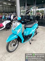 ★ดาวน์4,500★FINO ปี 66 สีเขียวมิ้น วิ่งน้อย เครื่องเดิมแน่น ใช้งานทนทาน ขับขี่คล่องตัว ชุดสีสวย เครื่องดี ศูนย์ดี ราคา 38,900