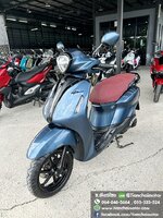 ★ฟรีดาวน์★GRAND FILANO ปี67 ABS ตัวรีโมท สีน้ำเงินแก้ว วิ่งน้อย เครื่องเดิมแน่น ชุดสีสวยเป๊ะ ประหยัดน้ำมัน ขับขี่นิ่มๆ ราคา 59,500