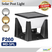 โคมไฟหัวเสาโซล่าเซลล์ รุ่น MD-SPL-F260 (เปิดได้ 3 แสง)