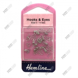 ตะขอเสื้อ เบอร์ 0