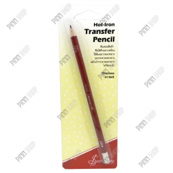 ดินสอลอกลายสีแดง