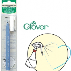 ปากกาแต้มผ้าสีฟ้า เส้นบาง