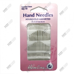 เข็มเย็บผ้า เบอร์ต่างๆ 50 เล่ม