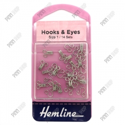 ตะขอเสื้อ เบอร์ 1