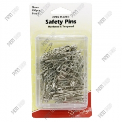 เข็มกลัดซ่อนปลาย ขนาด 38 มม.