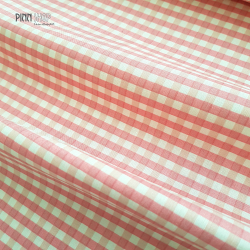 ผ้าญี่ปุ่น YUWA (ลายตารางส้ม)