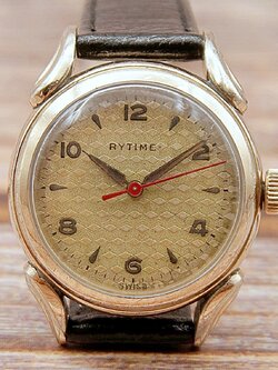 นาฬิกาเก่า RYTIME ไขลาน