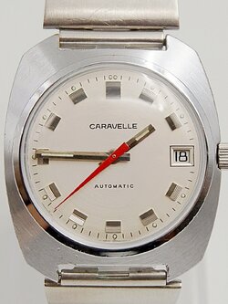 นาฬิกาเก่า CARAVELLE ออโตเมติก